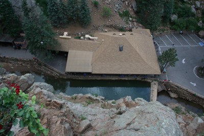 View Down from Observation Platform